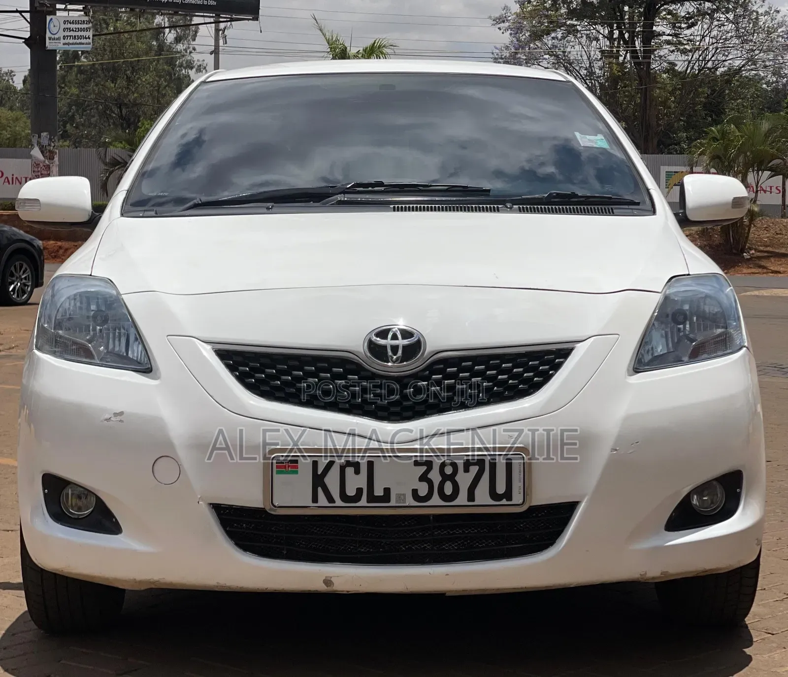 Toyota Belta 2010 White