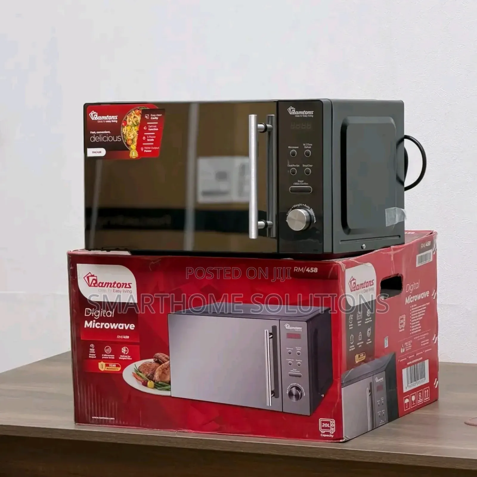 Ramtons 20Litres Digital Microwave RM 458