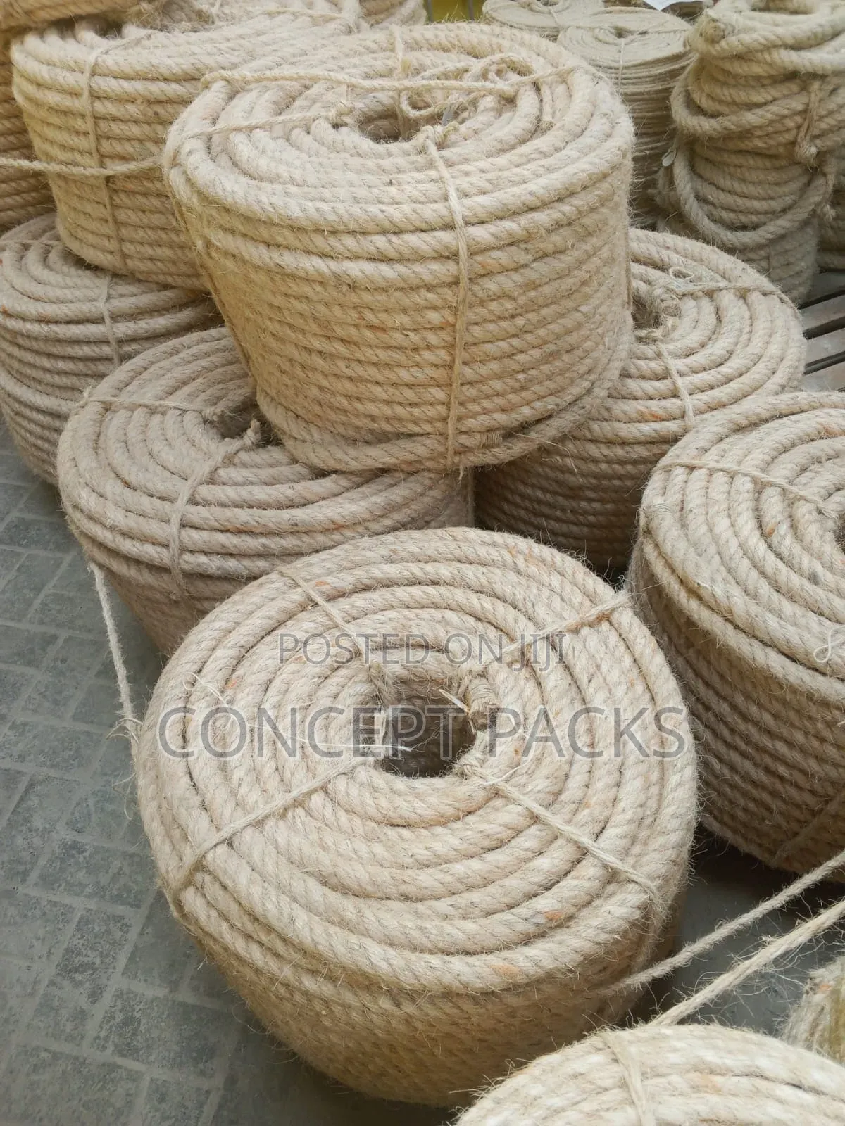 36mm X 105 Meters Natural Sisal Rope.
