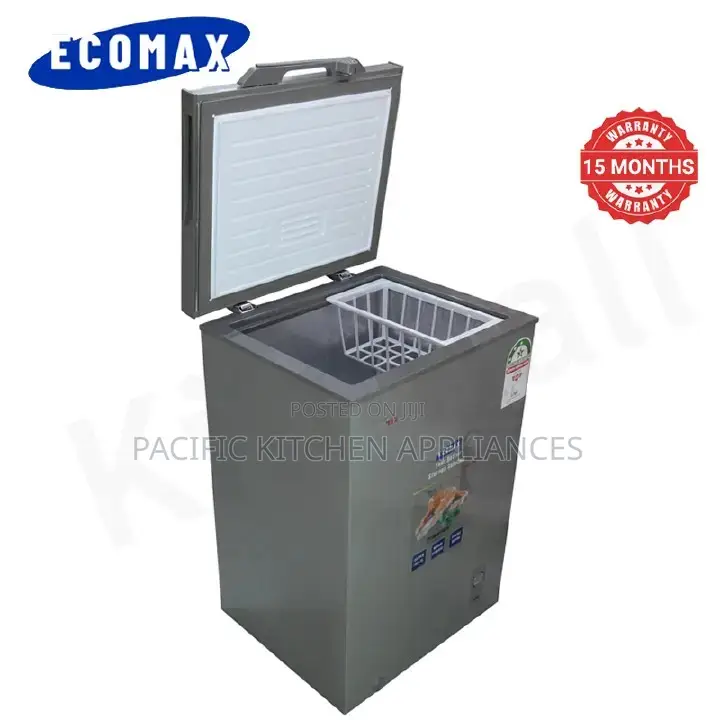 ECOMAX 119L Chest Deep Freezer for Meat Storage Energy Star Rated