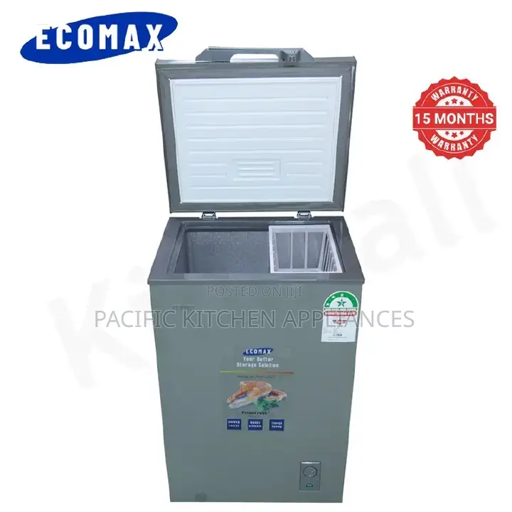 ECOMAX 119L Chest Deep Freezer for Meat Storage Energy Star Rated