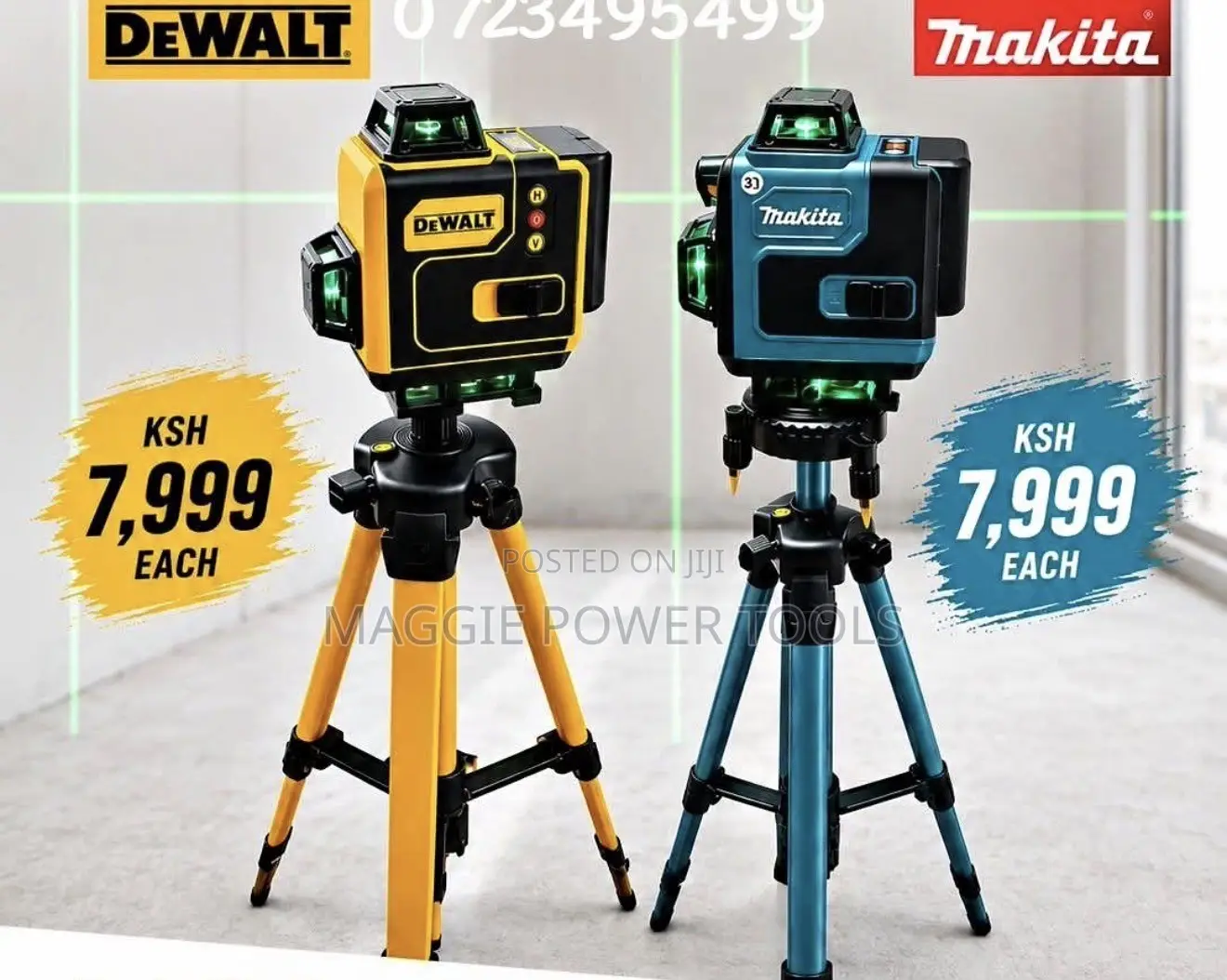 Laser Level 16 Lines Makita or Dewalt / New Laser Level Dewa
