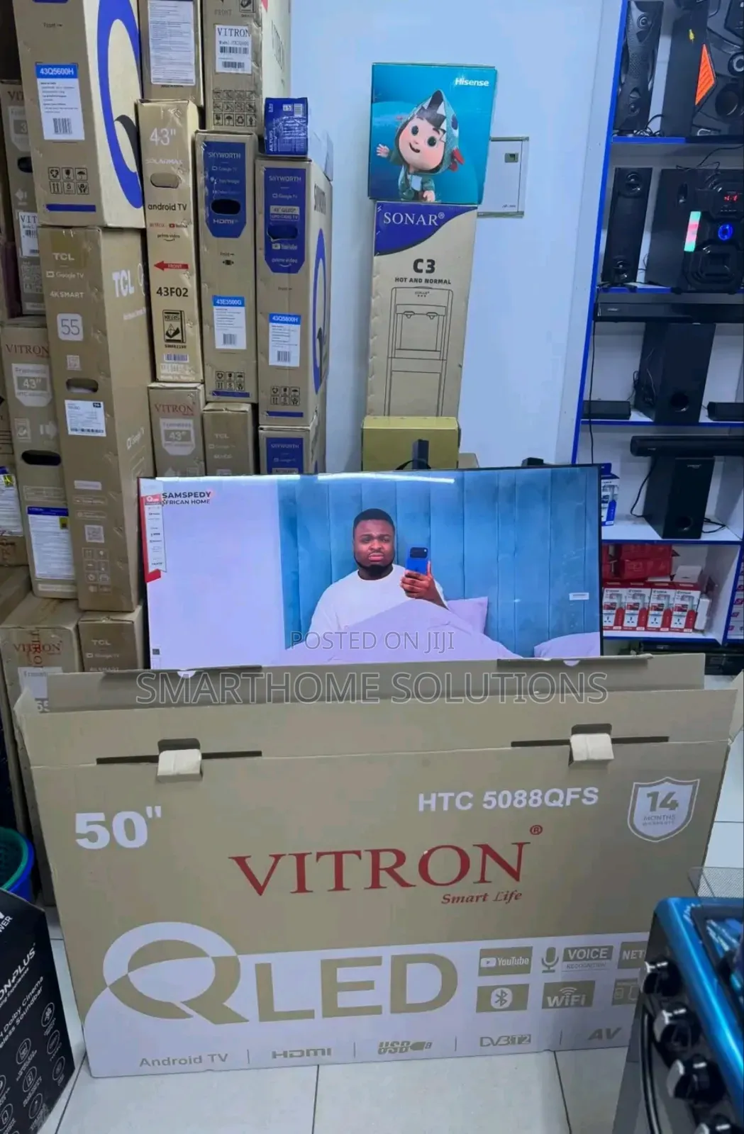 Vitron 50 Inch Qled Full Hd 5088qfs Smart Android TV