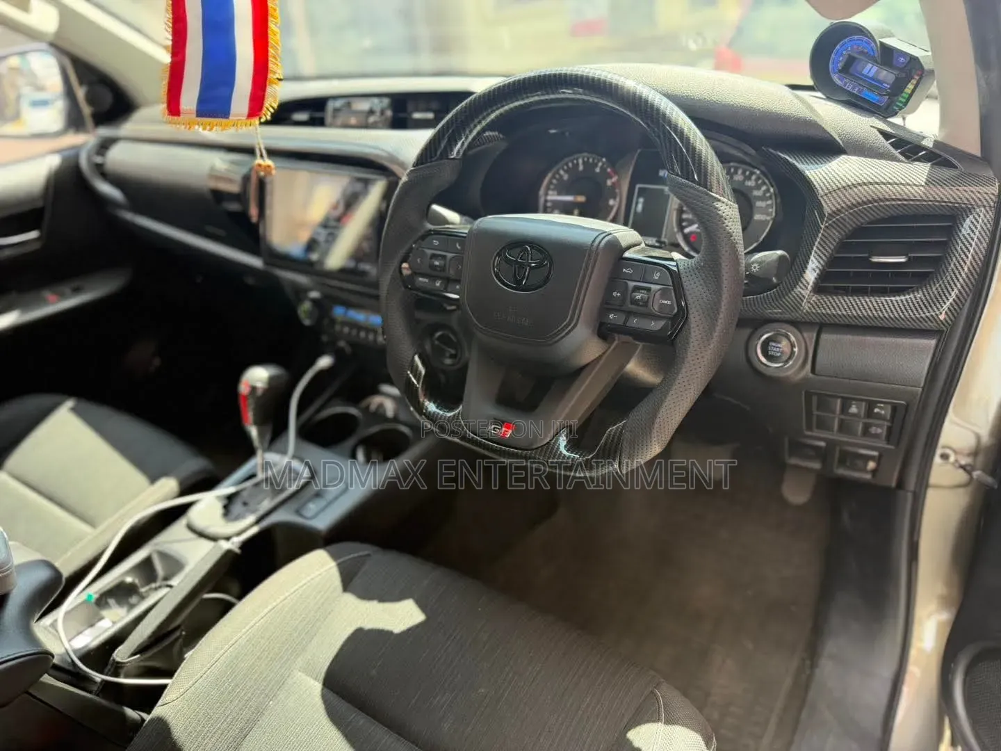 Hilux Revo/ Fortuner 2018+ Gr Cabon Fiber Steering Wheel