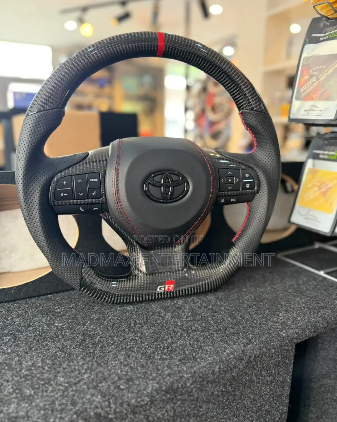 Hilux Revo/ Fortuner 2018+ Gr Cabon Fiber Steering Wheel
