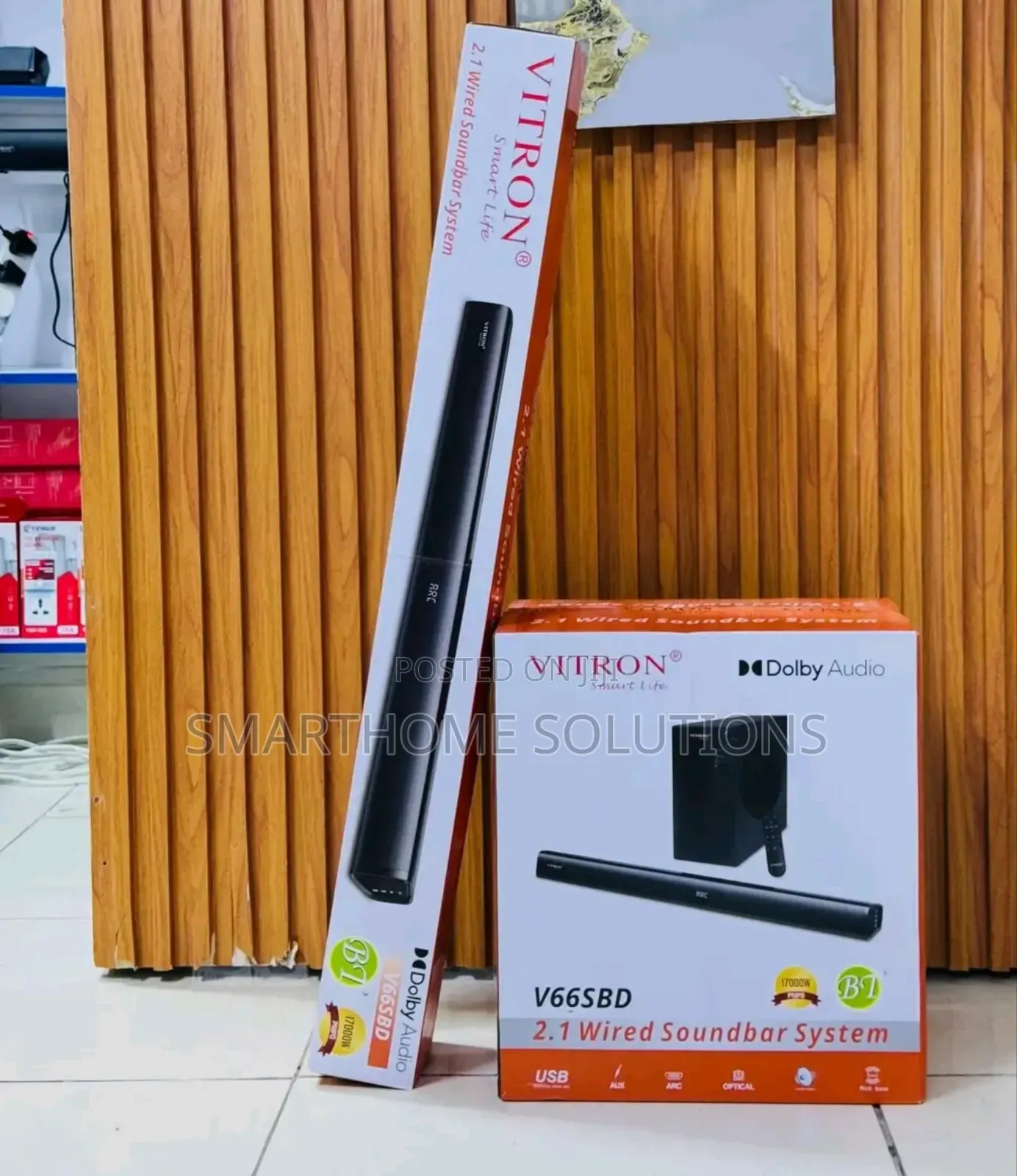 Vitron Soundbar 2.1 V66SBD 17000w