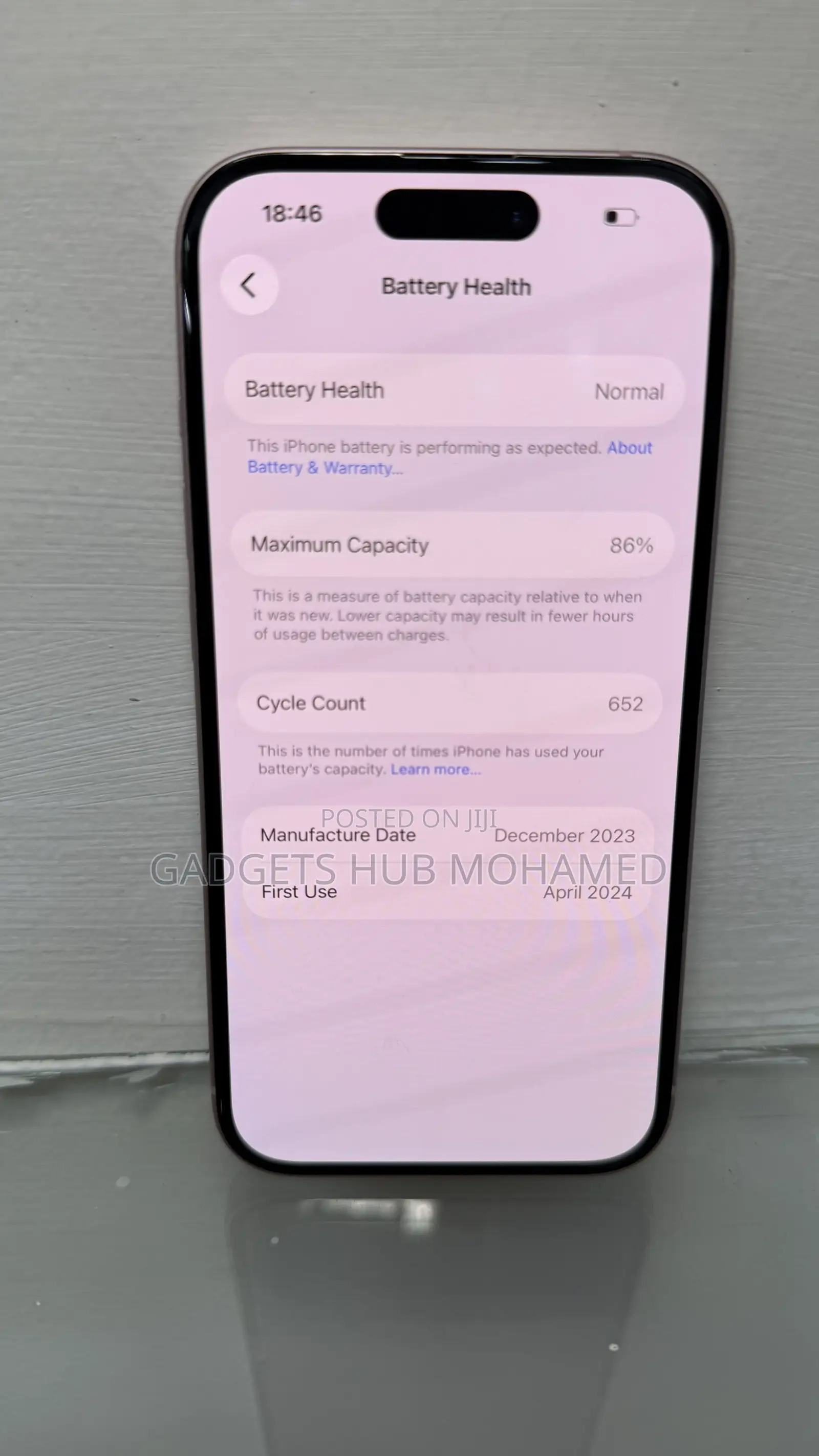 Apple iPhone 15 256 GB Pink