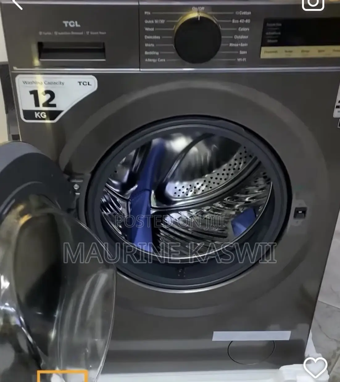 TCL 12 Kg Washer Wifi Enabled With Dd Motor