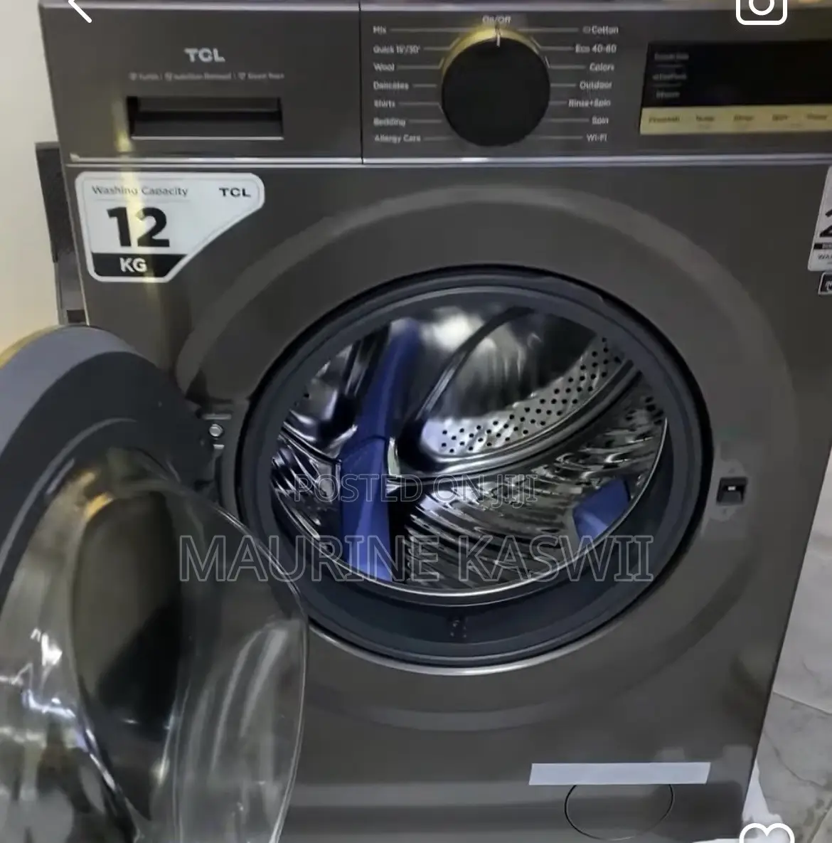 TCL 12 Kg Washer Wifi Enabled With Dd Motor
