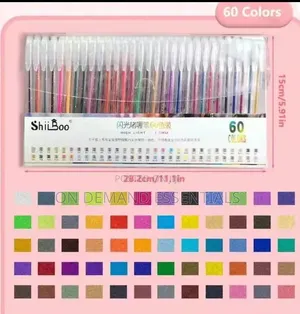 Glitter Gel Pens 60 PC Pack