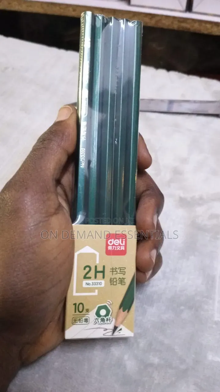 10 PCs Deli Wooden Lead Pencils