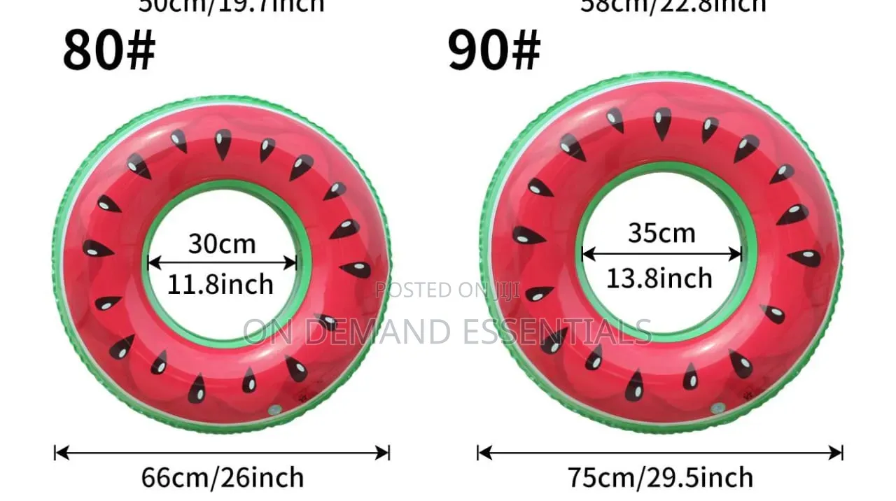Summer Fruit Swim Ring Floaters