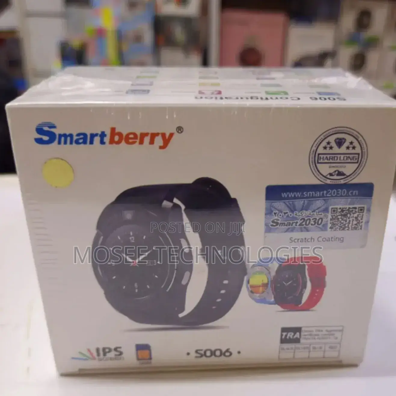 Smartberry S006 Smartwatch – Premium Round Sports Watch