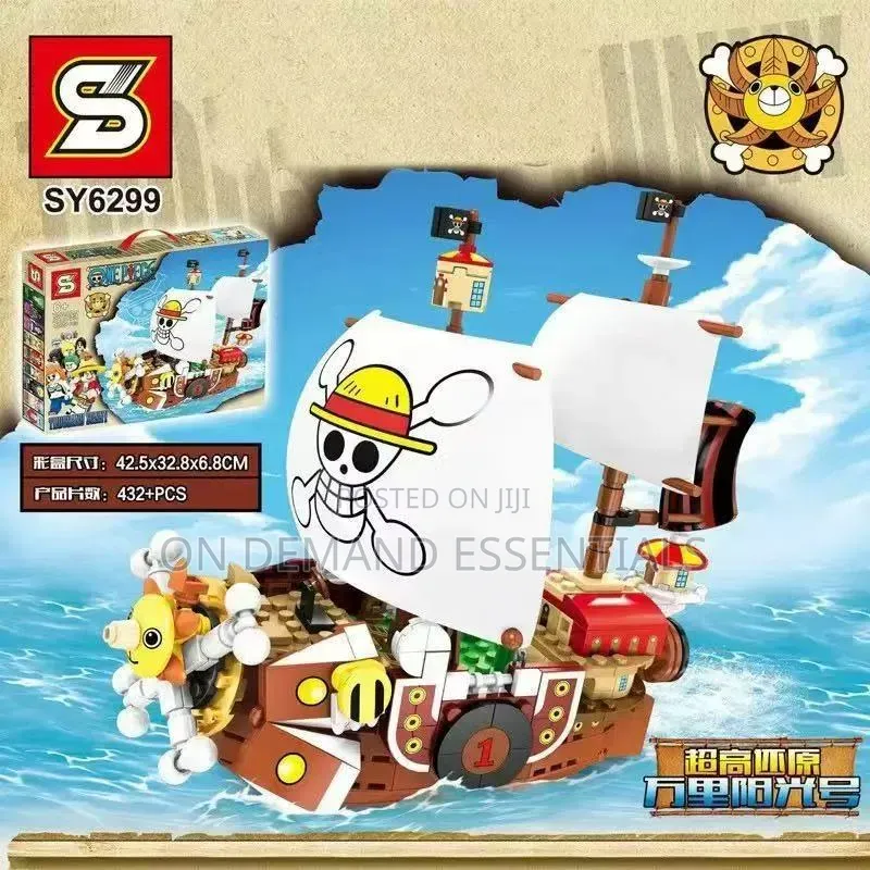 One Piece - Thousand Sunny Lego 432 Lego Blocks