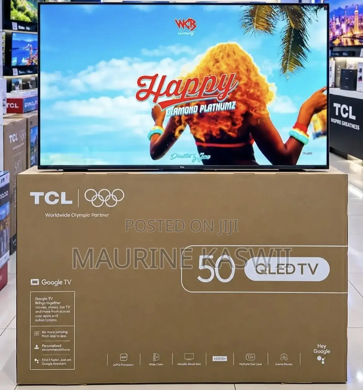 TCL Google Qled 50” Frameless