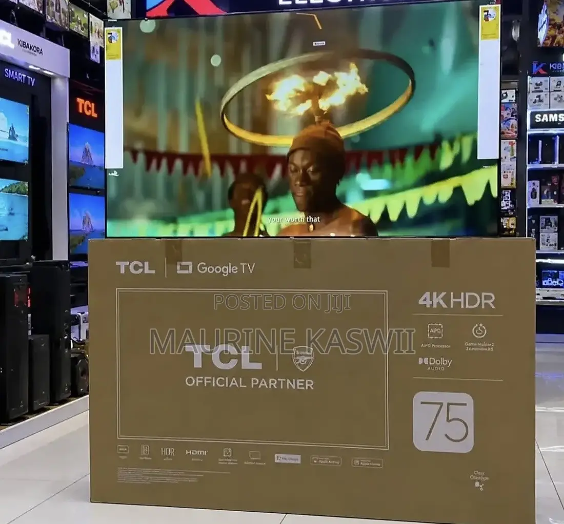 TCL Google Frameless 75” Inch V6d