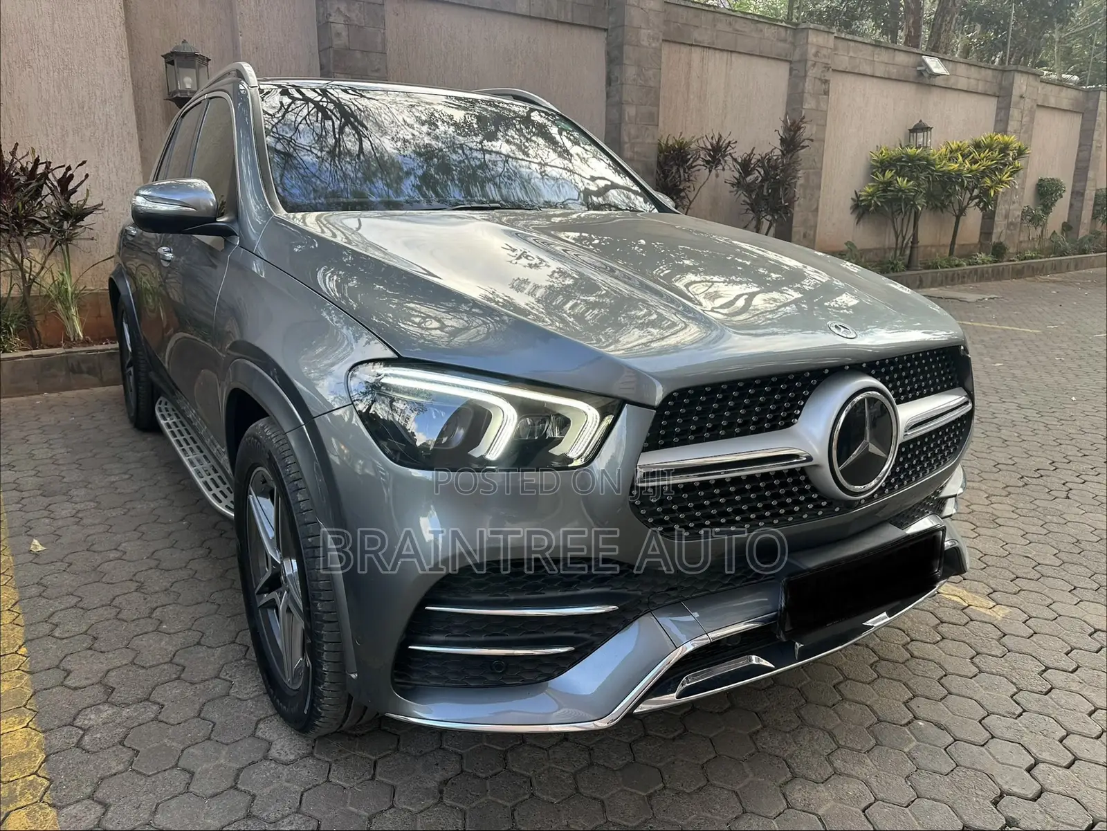 Mercedes-Benz GLE-Class GLE 400d 4MATIC 2020 Gray