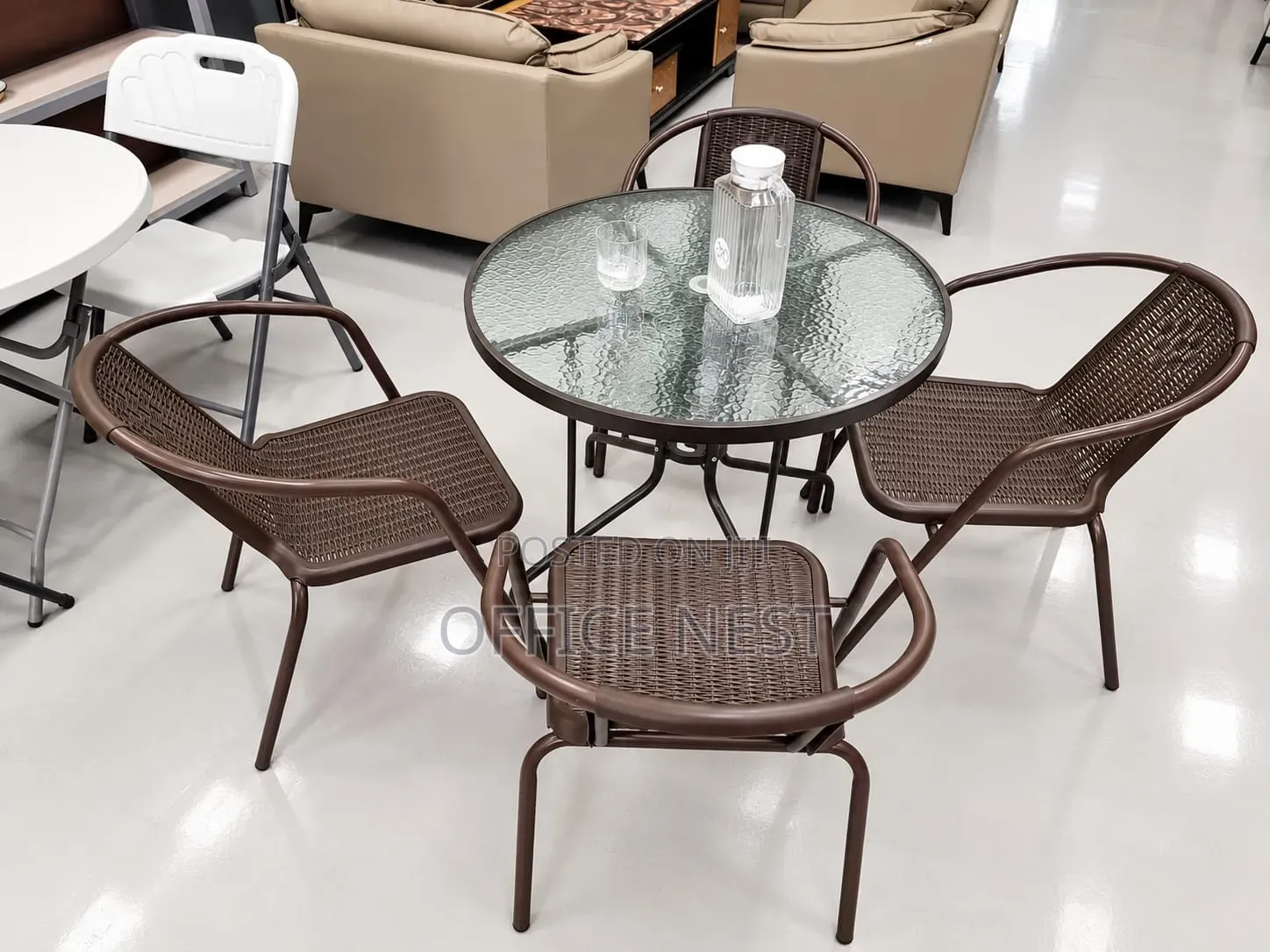 Seater Outdoor Patio Table Set With Chairs.