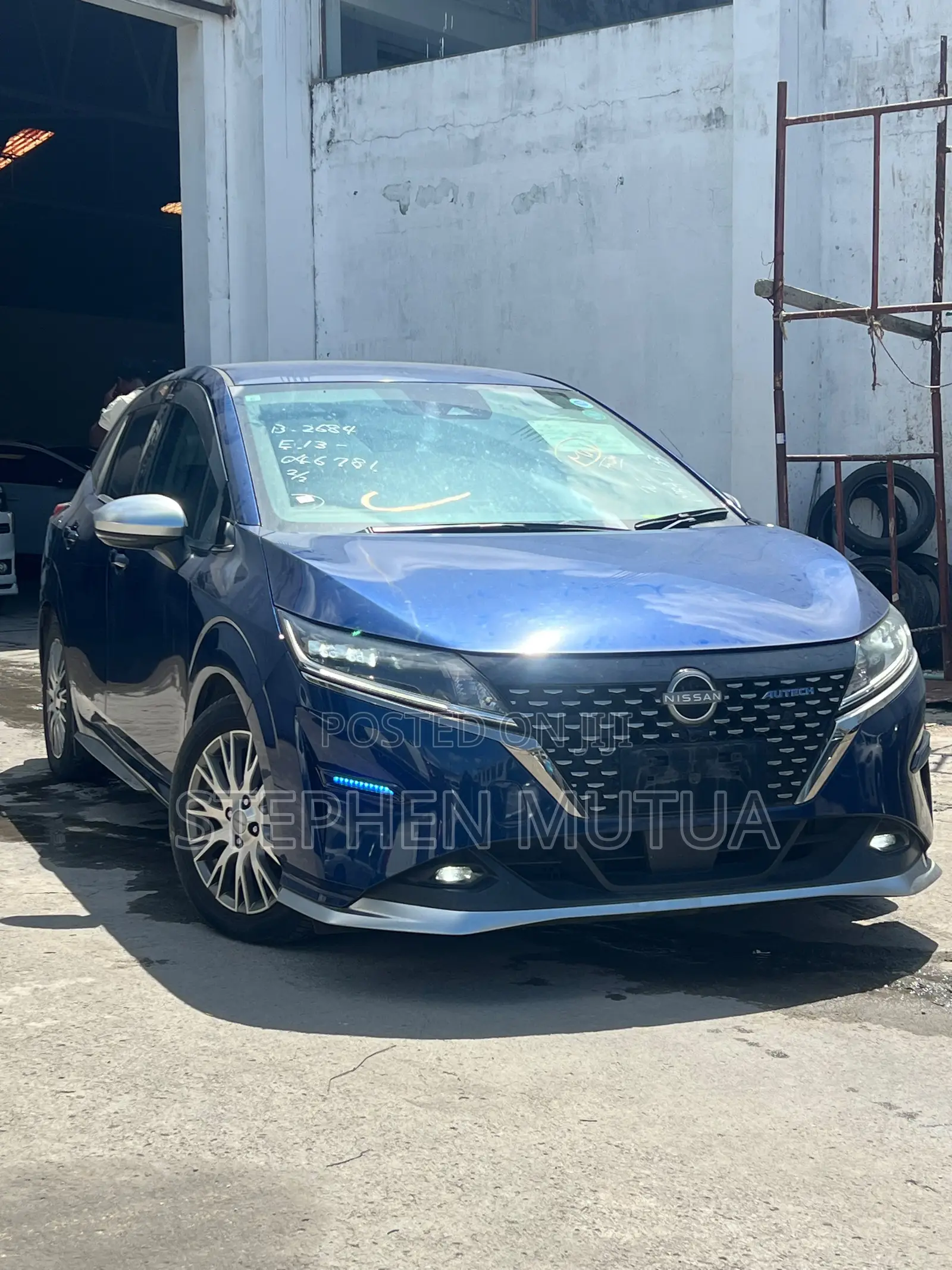 Nissan Note 1.2 Hybrid 2021 Blue