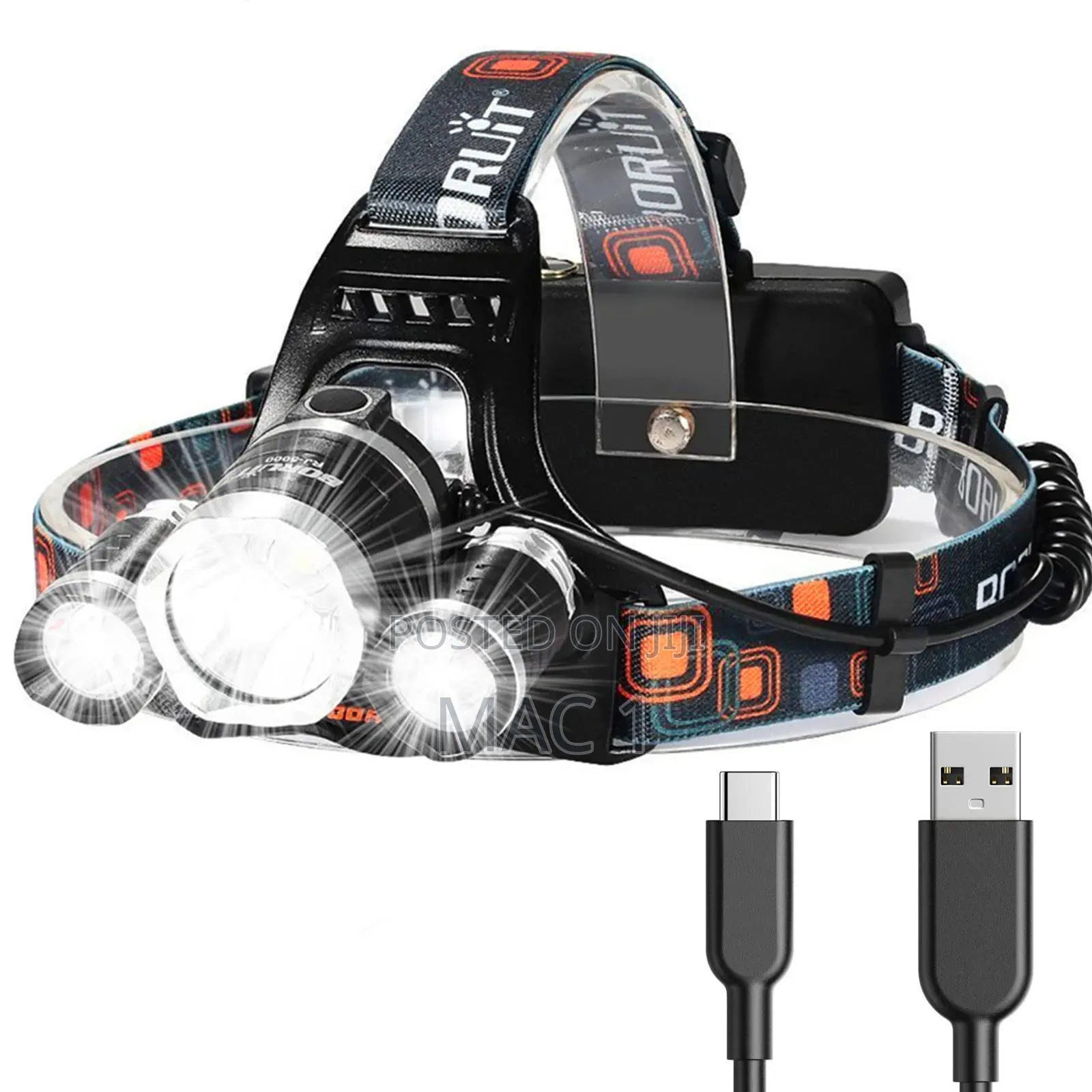Rechargeable LED Headlamp – Bright Head Light
