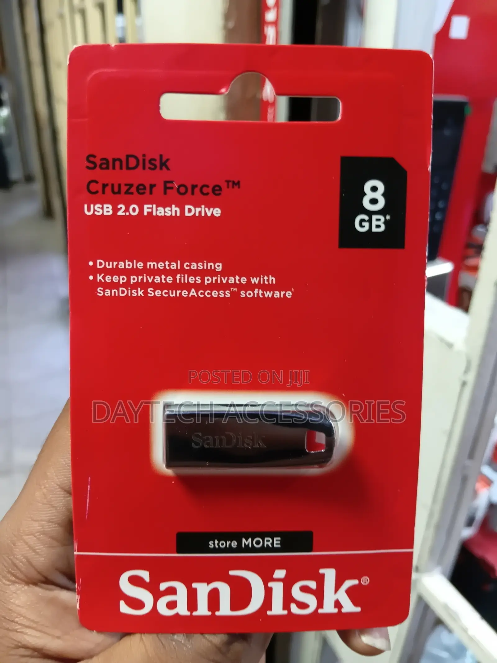 Sandisk Cruzer Force 8GB USB Flash Drive Metal USB 2.0