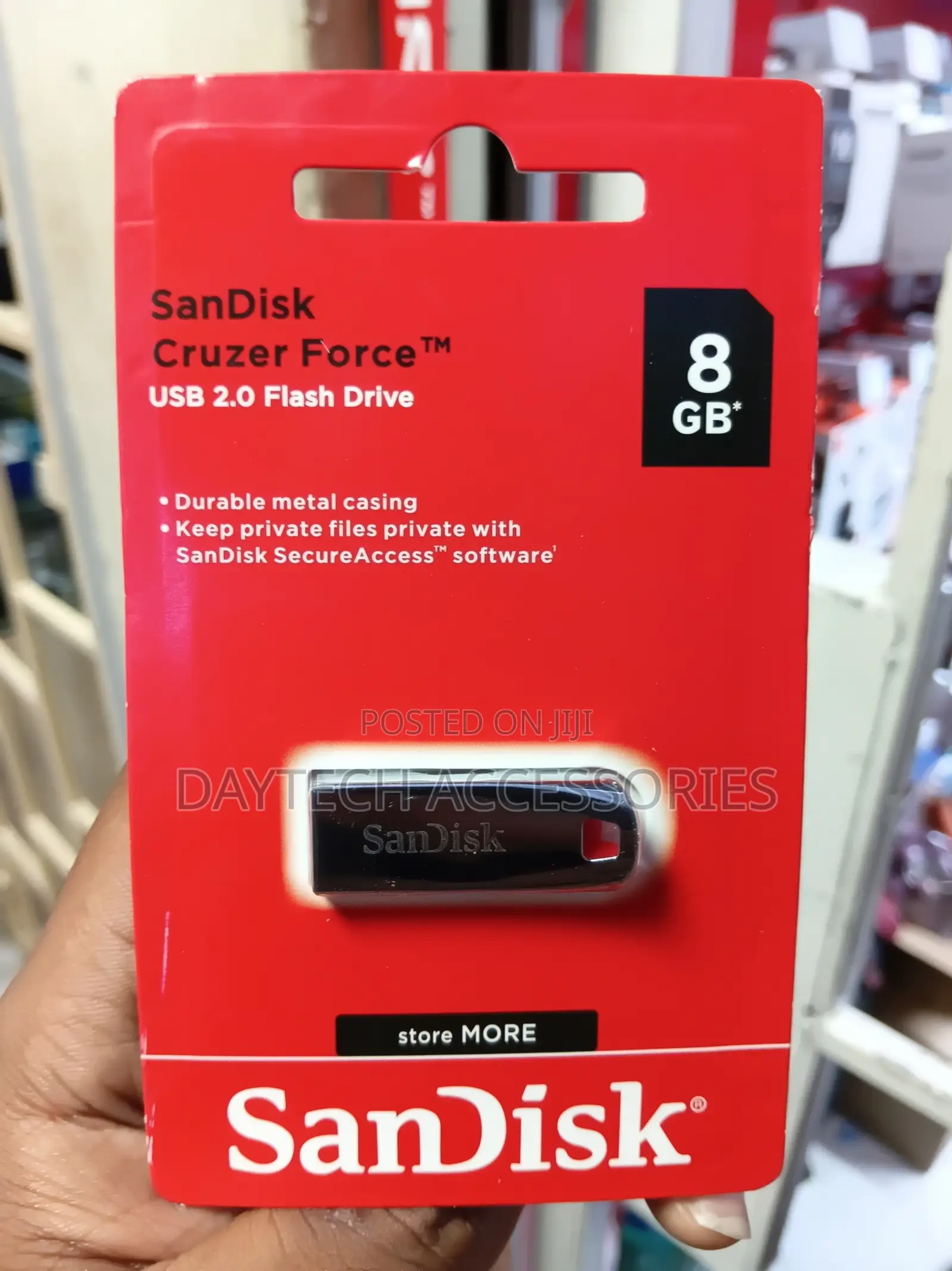 Sandisk Cruzer Force 8GB USB Flash Drive Metal USB 2.0