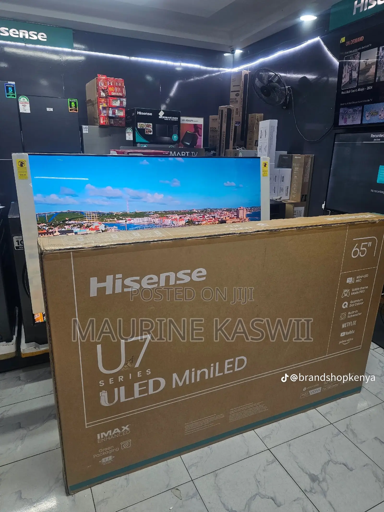 Hisense Uled Miniled 65 U7sken