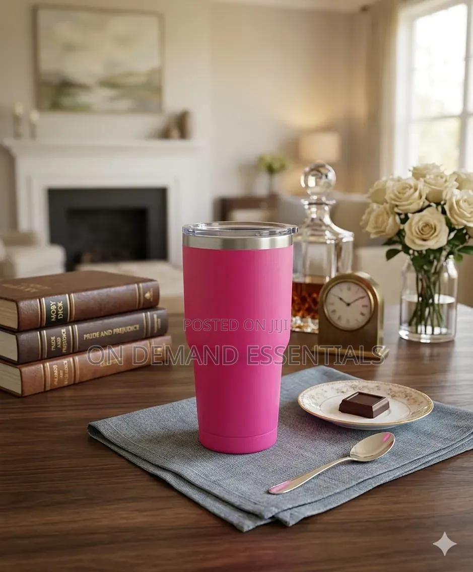 Travel Tumbler With Straw