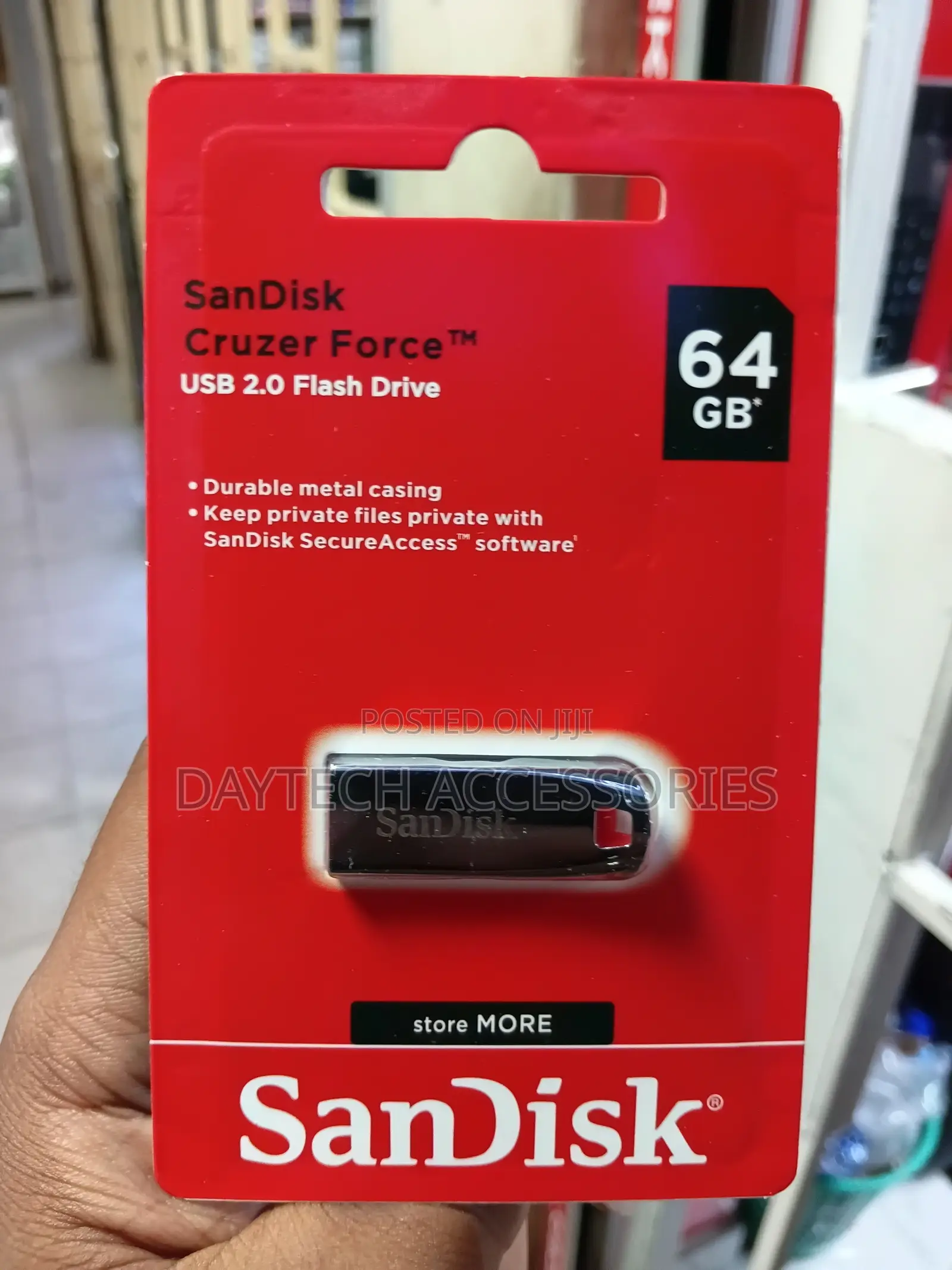 Sandisk 64gb Cruzer Force USB Flash Disk