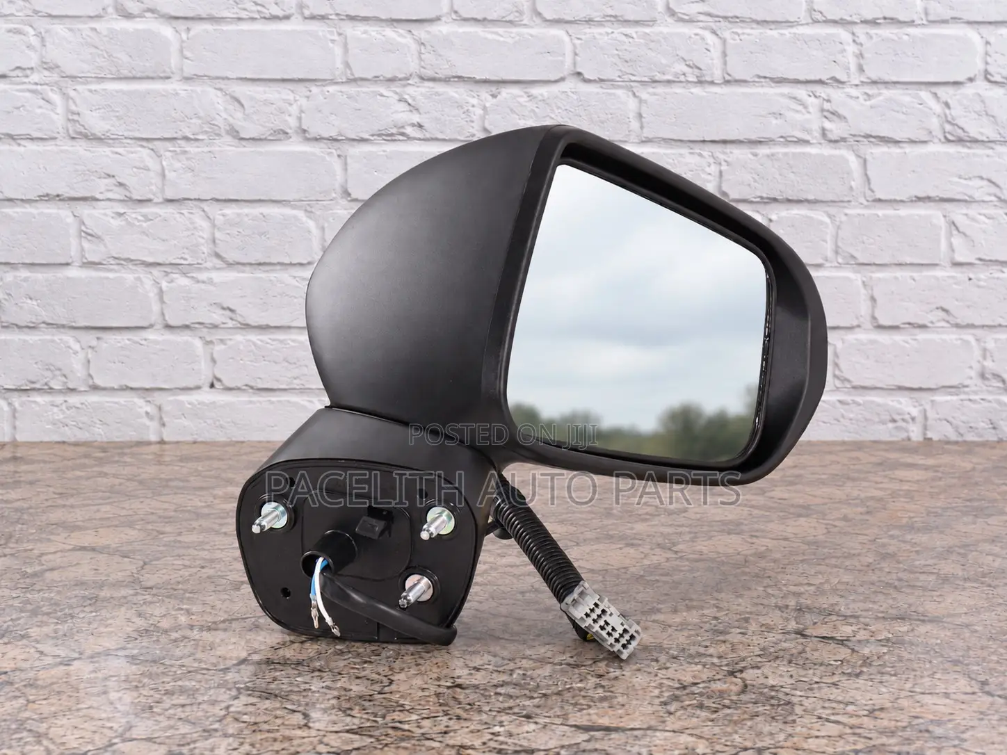 Side Mirror Honda Fit 2006/2007/2008 Black Electric With Led Lamp