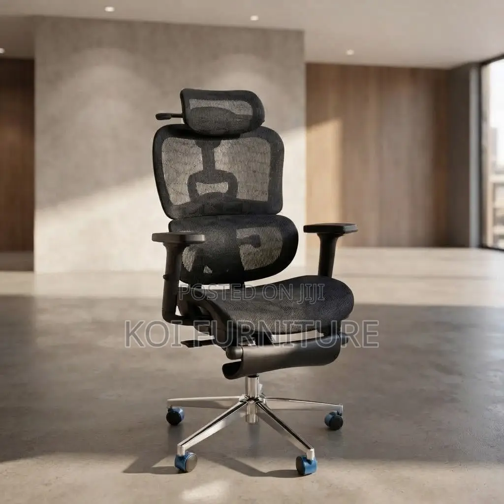 Office Chairs; Orthopedic High Backrest Cooprate Office Seat