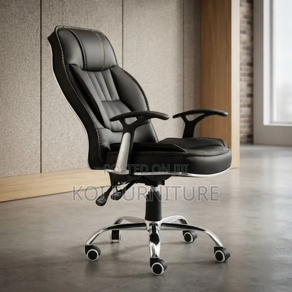 Office Chairs; Leather High Back Recliner Home Office Desk Chair