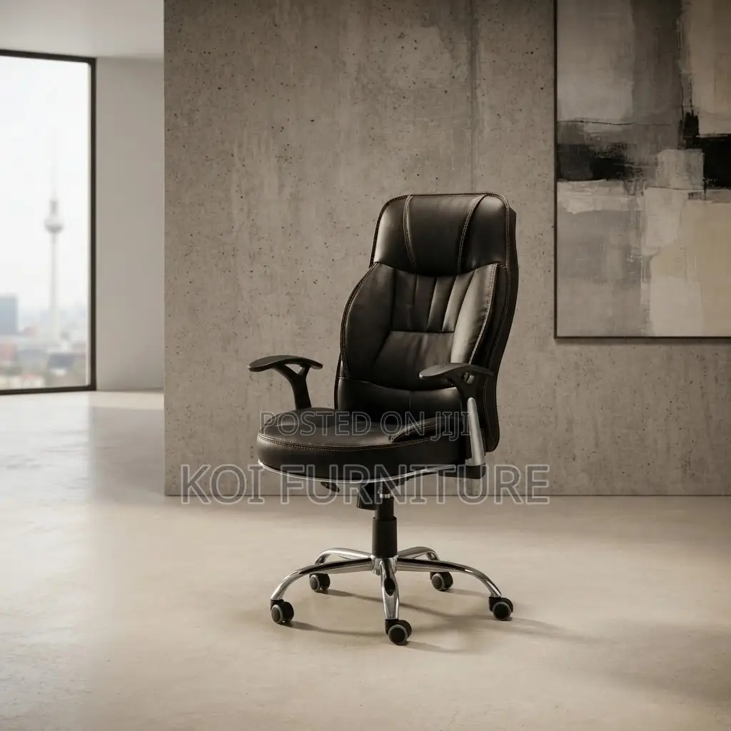 Office Chairs; Leather High Back Recliner Home Office Desk Chair