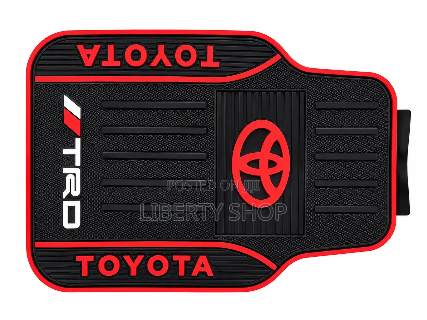 Toyota 5-Seater Branded Floor Mats – Full Set Car Interior Floor Mats