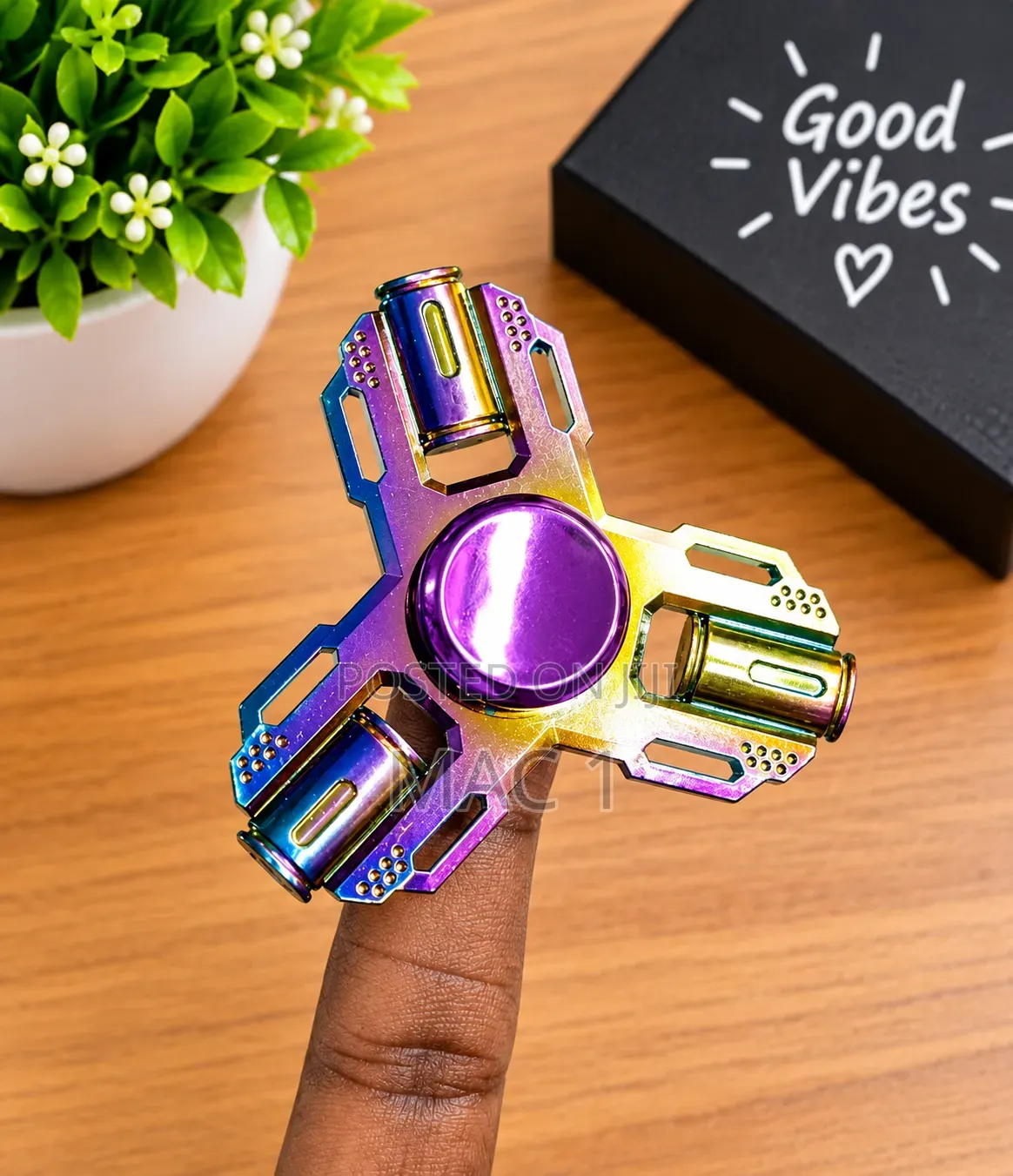 Metal Fidget Spinner Finger Toy