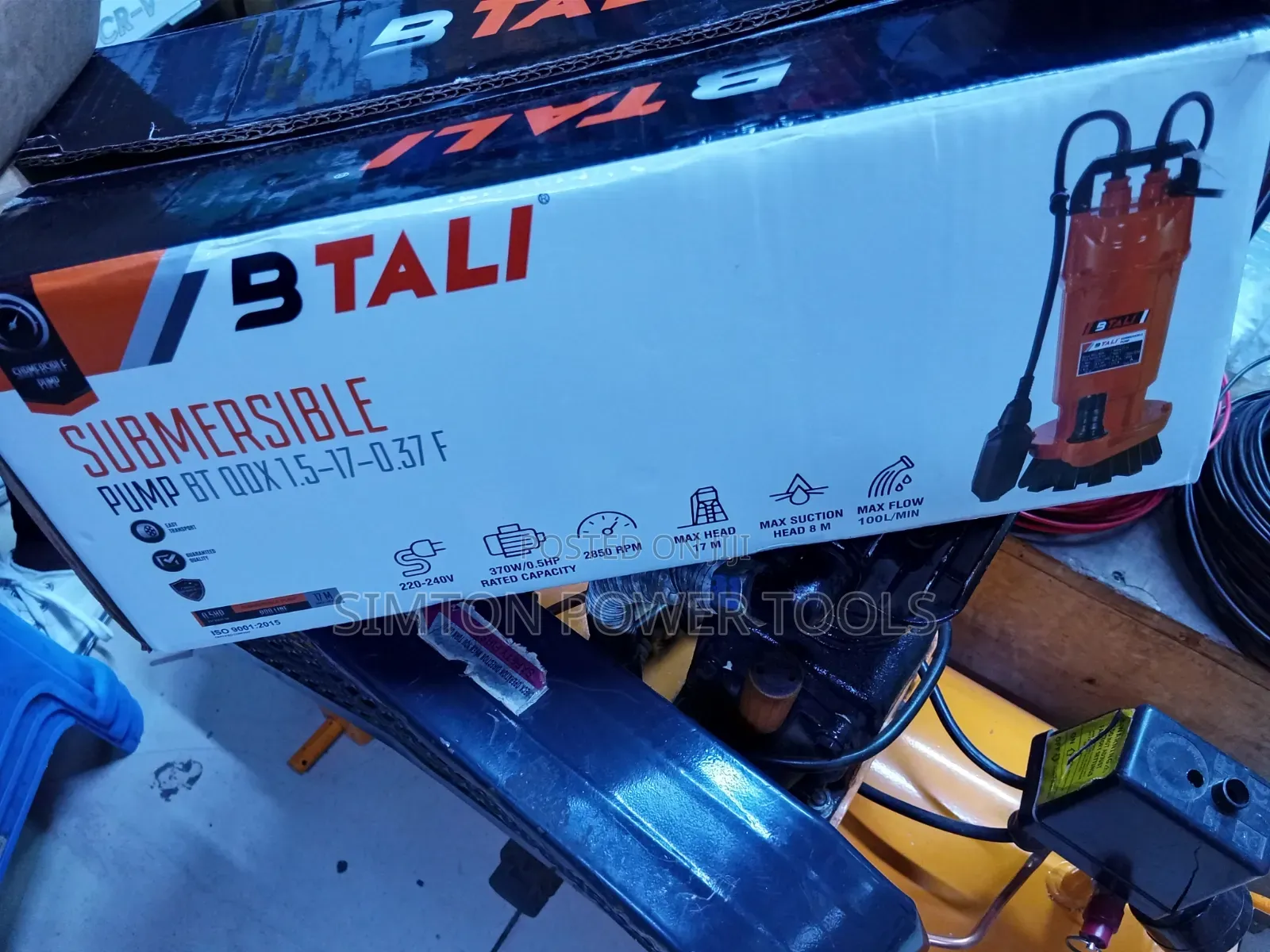BTALI Submersible Shallow Well Water Pump