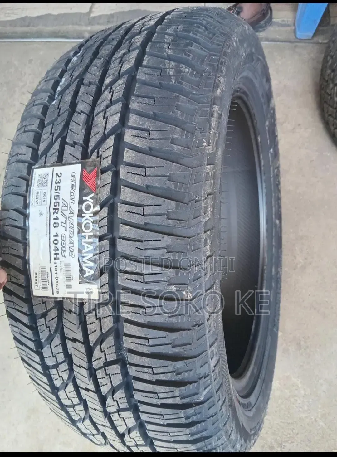 235/55r18 Yokohama G.015 All Terrain Tyre