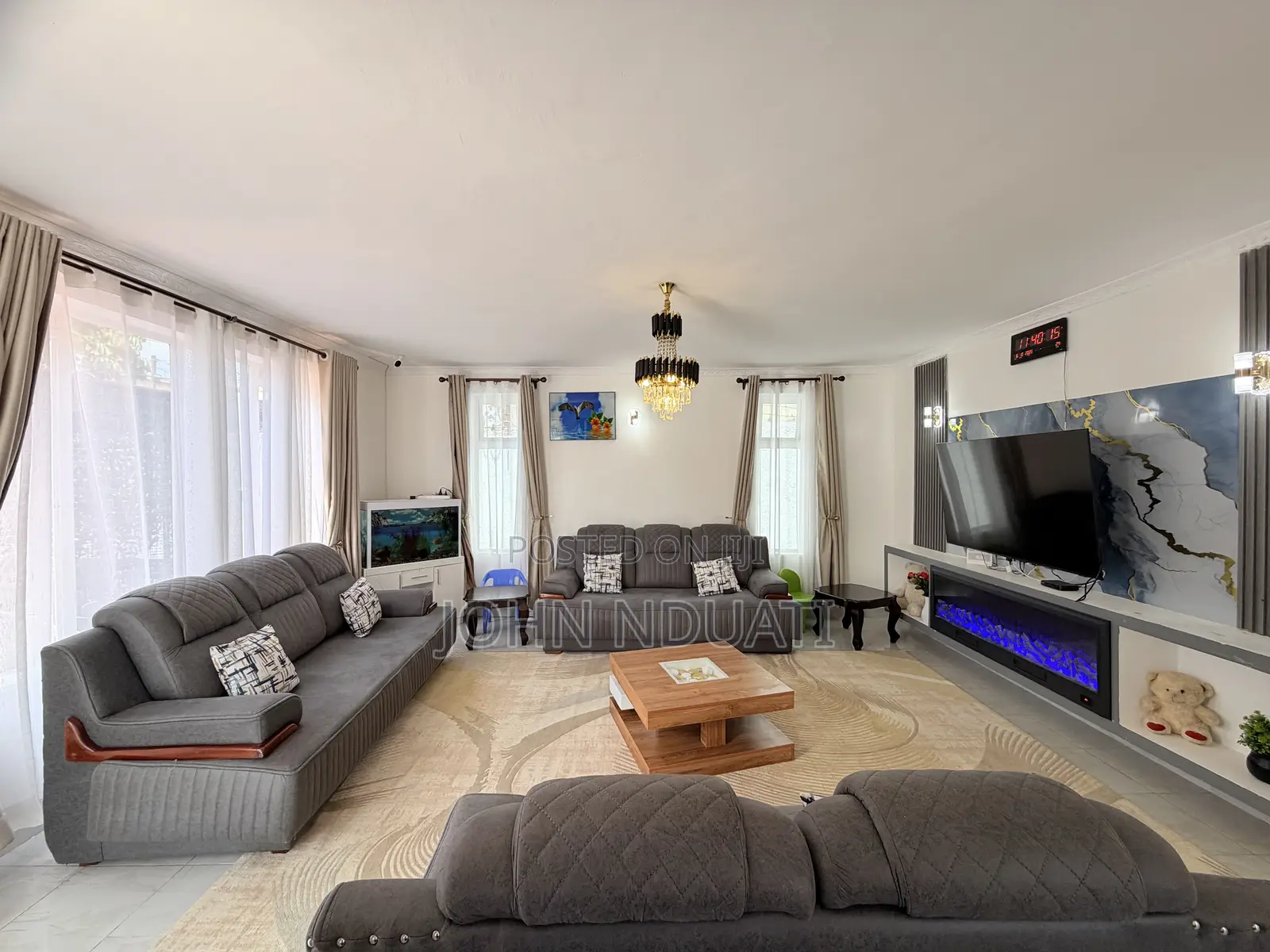 Furnished 3bdrm Bungalow in Membley Estate for sale