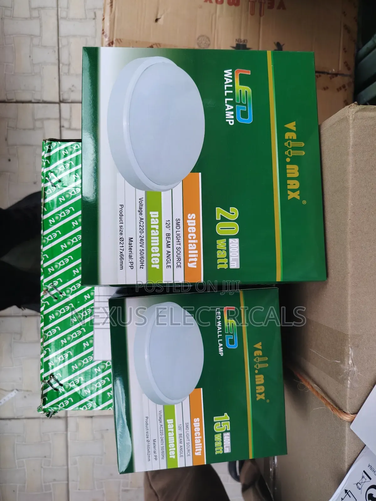 LED Bulkhead. Vellmax 20-Watt Round LED Wall and Ceiling Lamp.