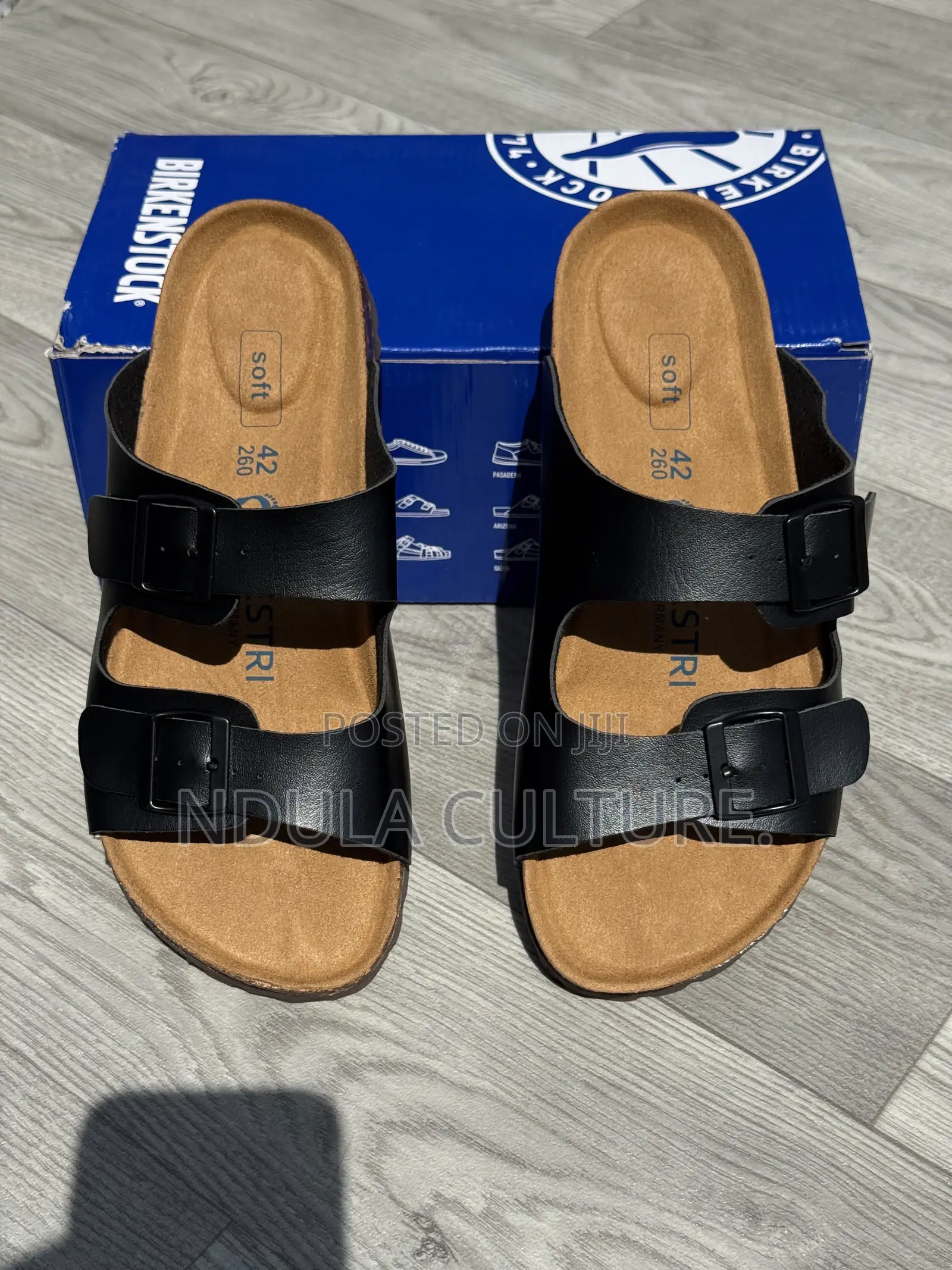 Glossy Birkenstock Sandals