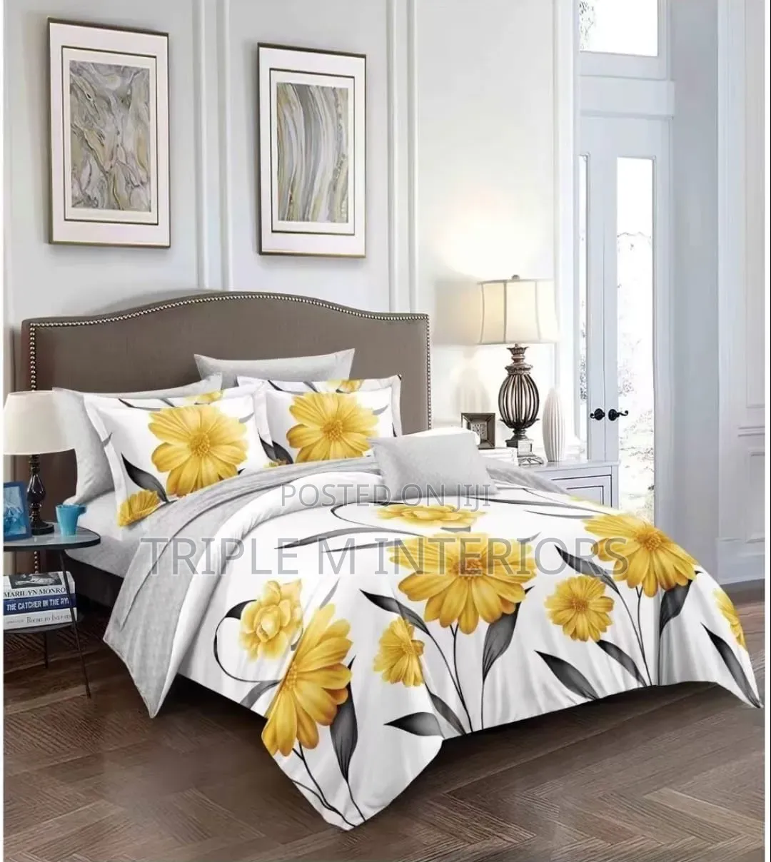 Flowered 5 by 6 Duvet Cover - Beautiful Duvets Cover Cotton