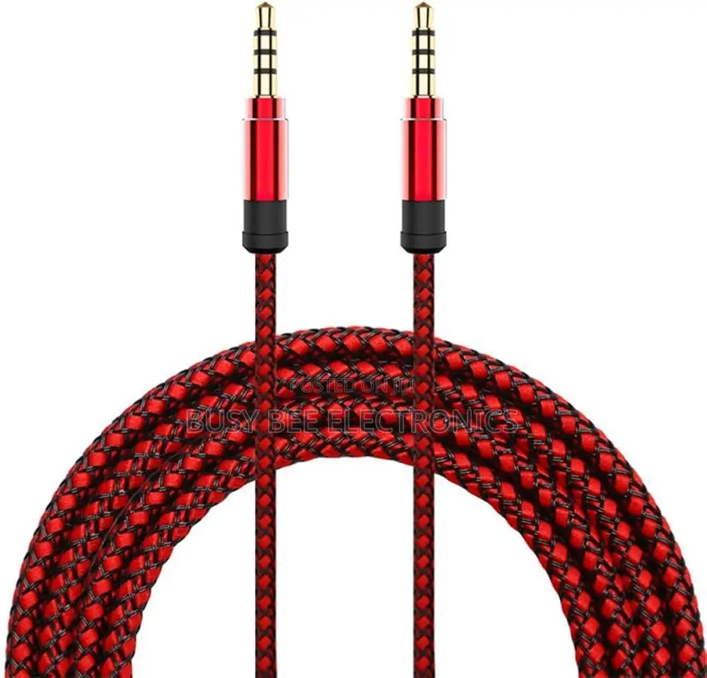 1.5M 3.5mm Male to Male Jack Aux Cable