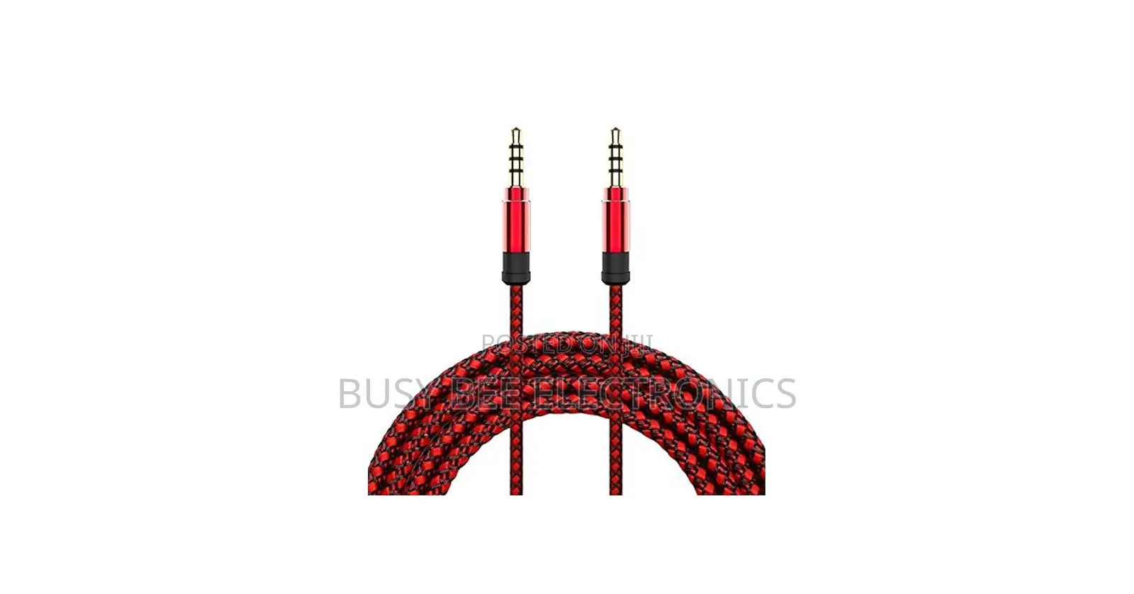 1.5M 3.5mm Male to Male Jack Aux Cable
