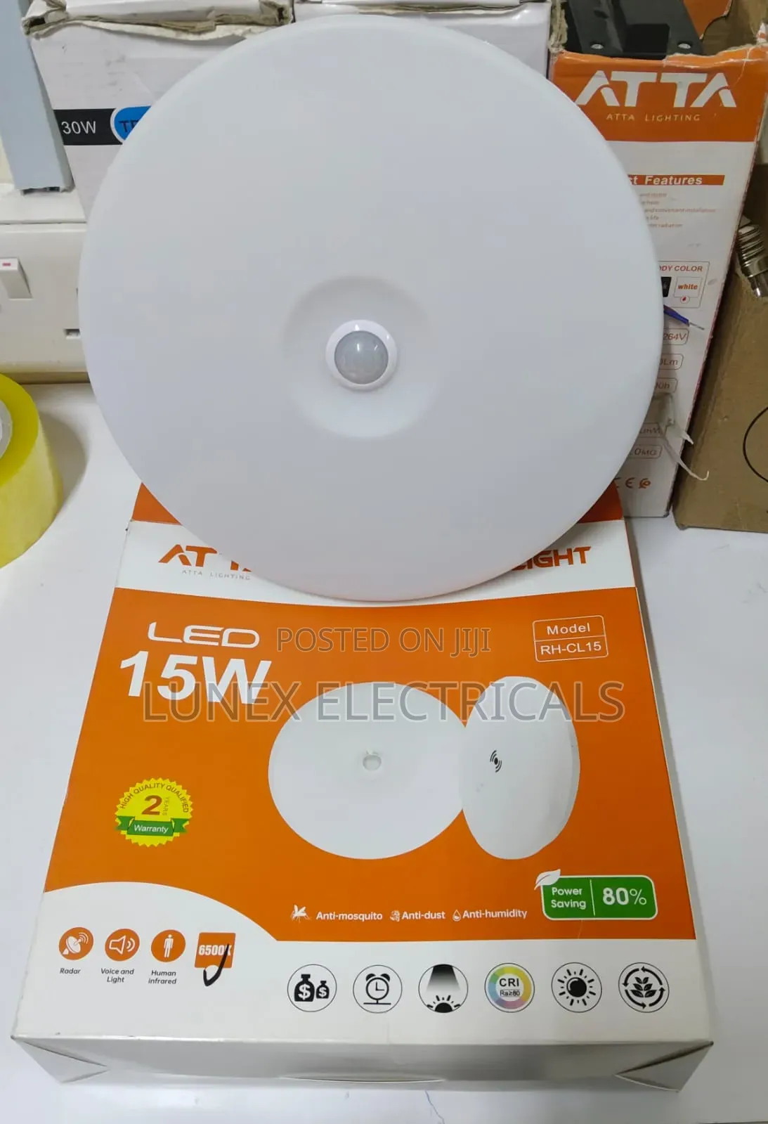 15W LED Ceiling Light - Energy Saving and Bright
