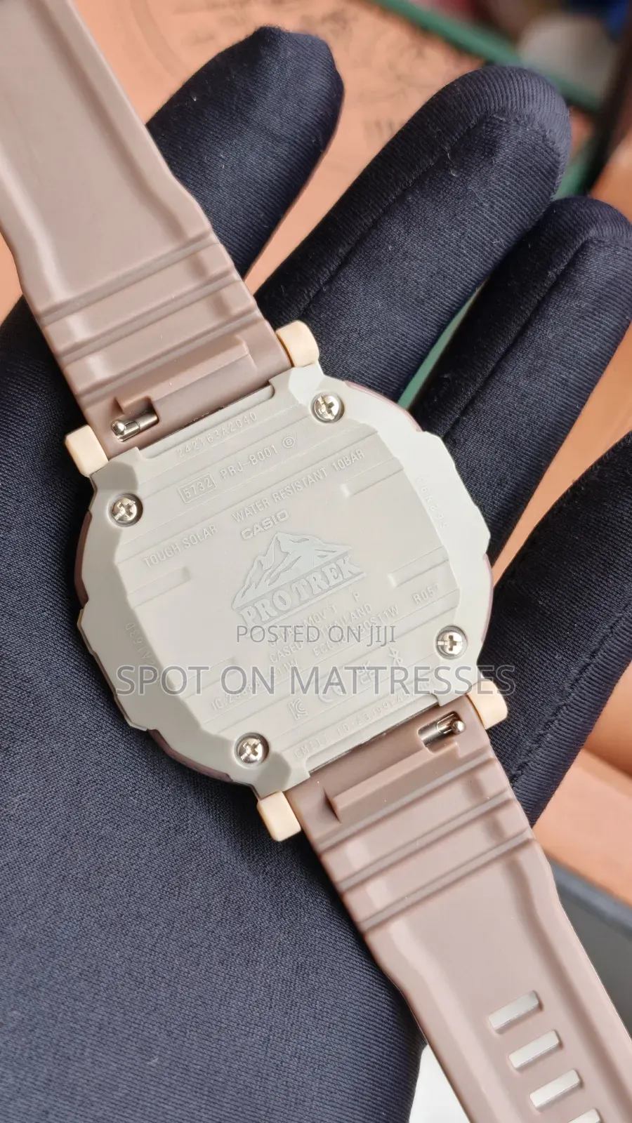 Original Casio Pro Trek Watch. Beige/White/Green/Army/Grey and Brown.