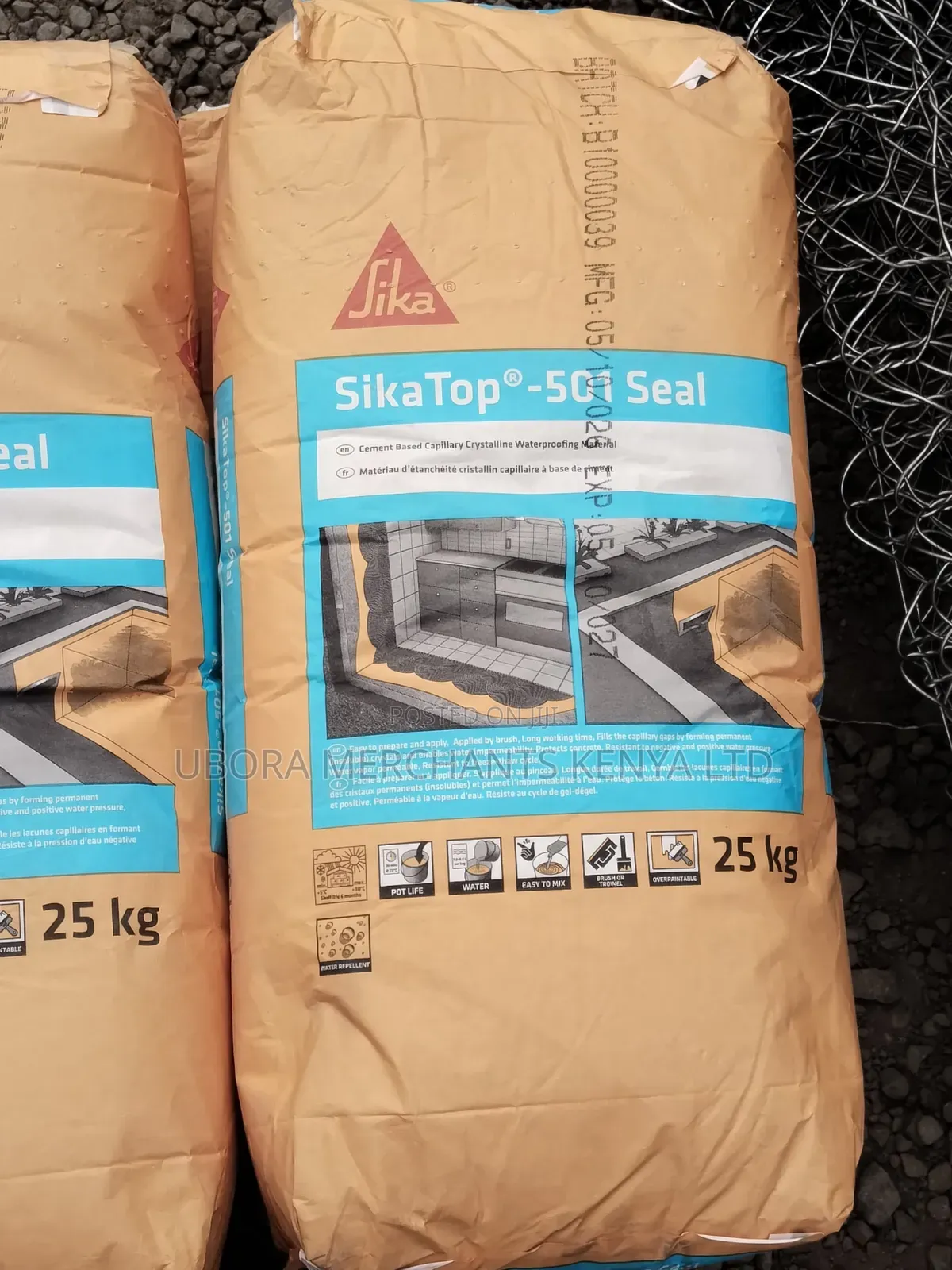 SikaTop 501 Seal Capillary Crystalline Waterproofing 25Kg