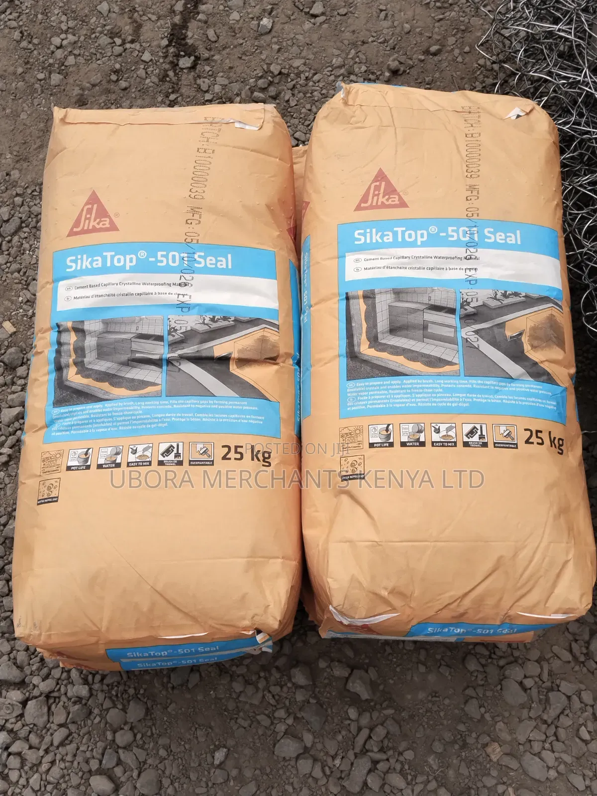 SikaTop 501 Seal Capillary Crystalline Waterproofing 25Kg