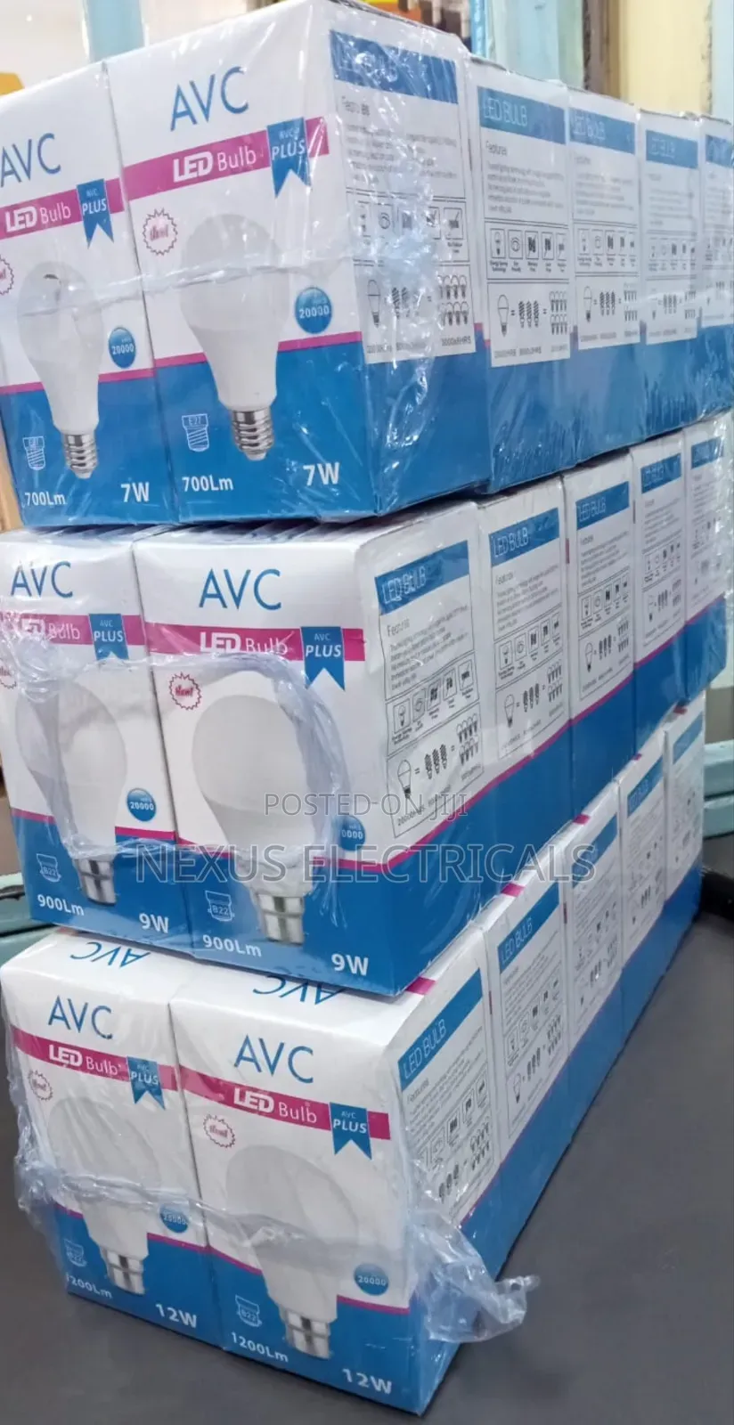 Energy Saving Bulbs (10pcs) . AVC Bulb 7w,5w,9w