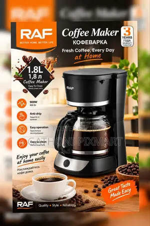 RAF Electric Coffee Maker – Compact Home Coffee Machine