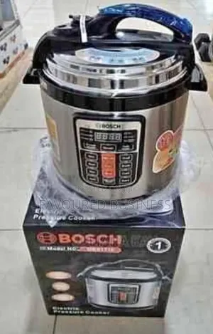 High Pressure Bosch Electric Pressure Cooker 6 Litres Now Available